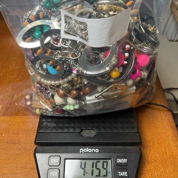 Jewelry Bundle 4-5 Lb Lot - Picture 2 of 2